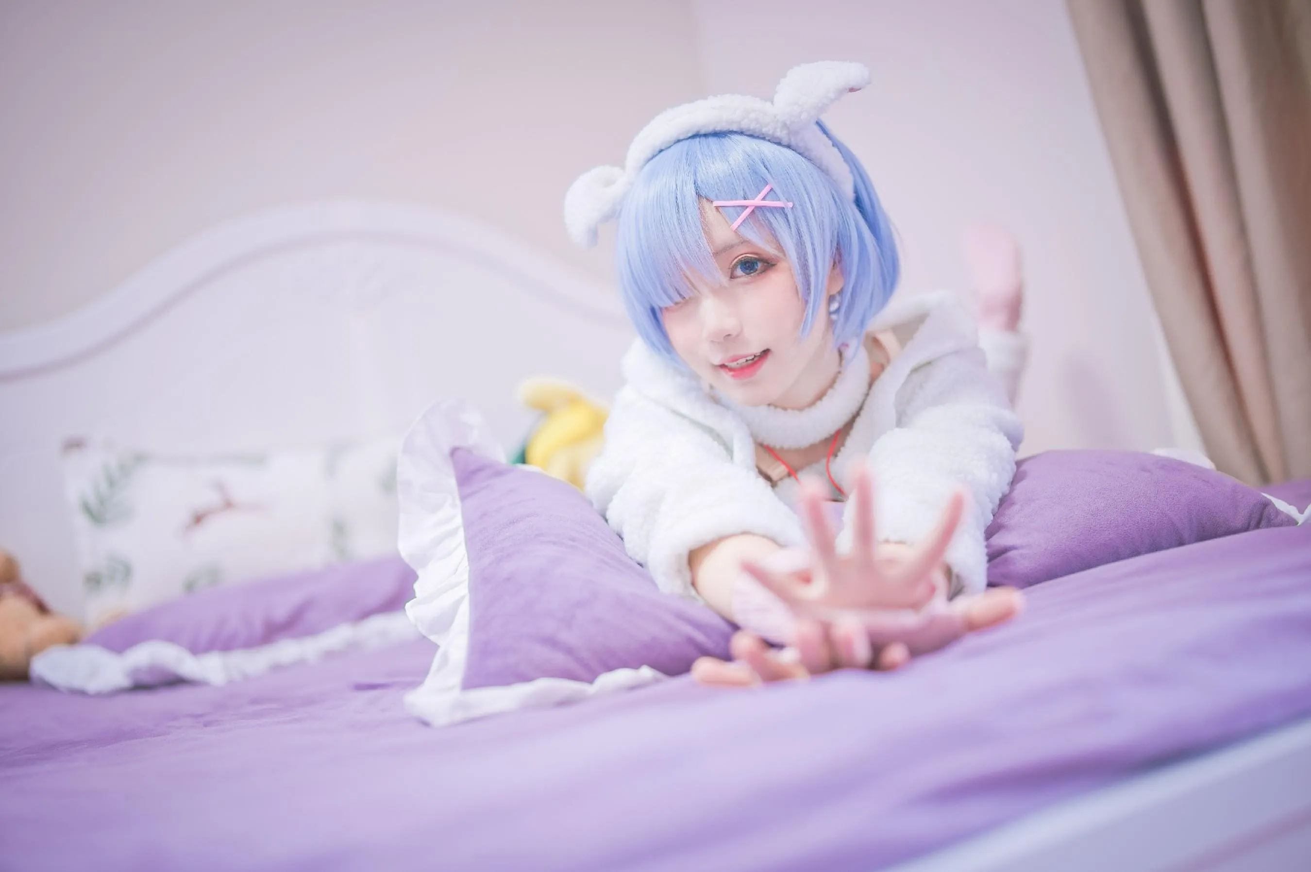 花柒Hana – NO.33 蕾姆绵羊 [10P]插图9